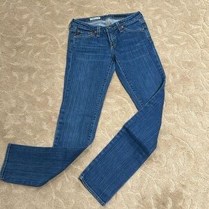 AG the Stilt cigarette leg jeans. Size 25R